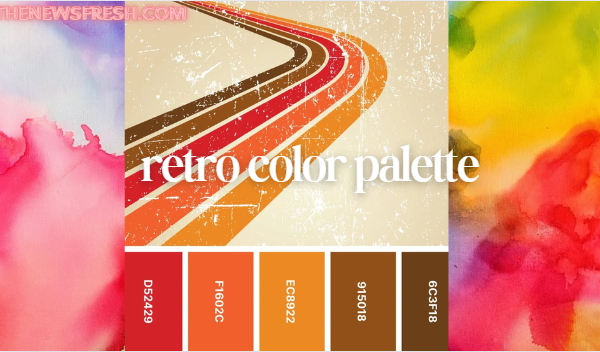 Retro Color Palette: Unleashing Vibrant Nostalgia with Bold Elegance